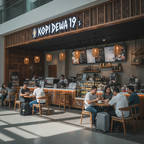 Terobosan Bisnis Kopi Lokal di Bandara Nasional: Kopi Dewa 19 dan Tren Kuliner Travel